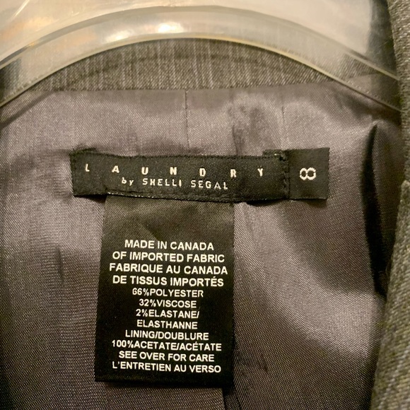 LAUNDRY by SHELLI SEGAL Skirt/Blazer Size 8 Excellent Condition - Picture 4 of 4